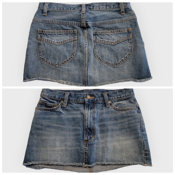 Free People Dresses & Skirts - Free People Mini Denim Skirt Size 2